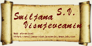 Smiljana Višnjevčanin vizit kartica